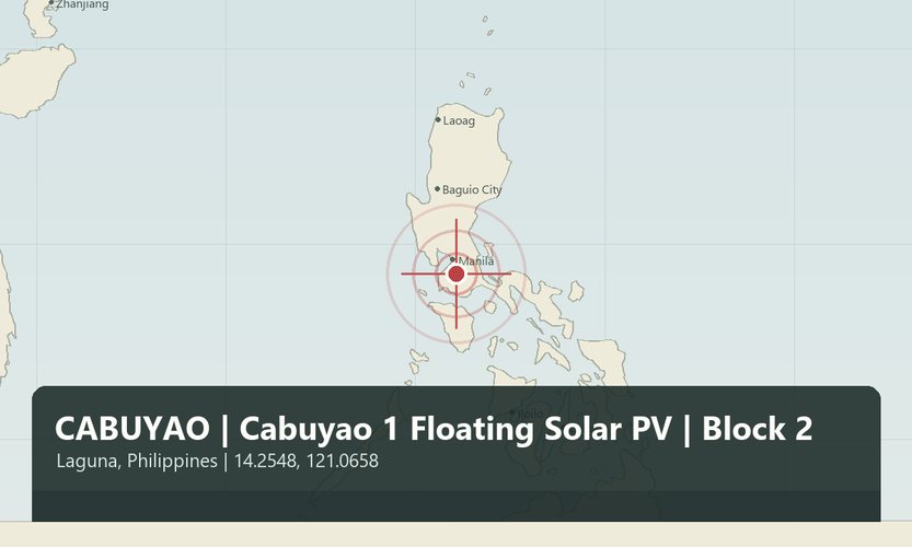 CABUYAO | Schwimmende PV-Anlage Cabuyao 1 | Block 2