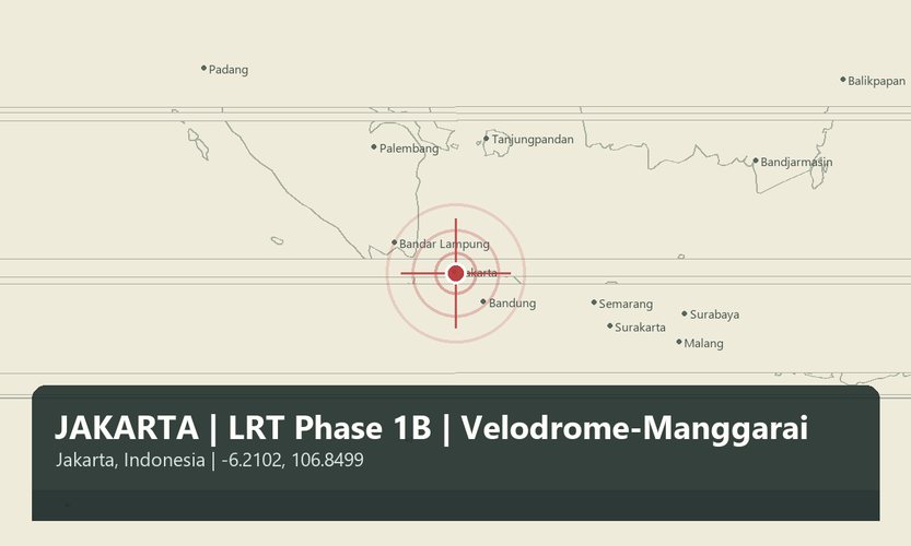 JAKARTA | LRT Phase 1B | Velodrome-Manggarai