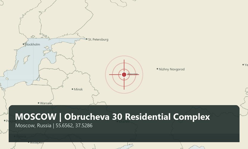 MOSCOU | Complexe résidentiel Obrucheva 30