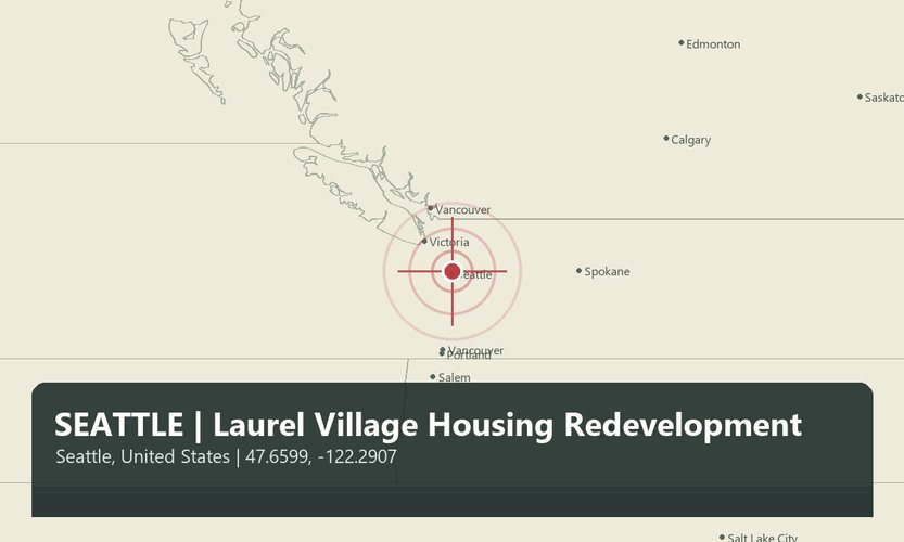 SEATTLE | Wohnungsneubau Laurel Village