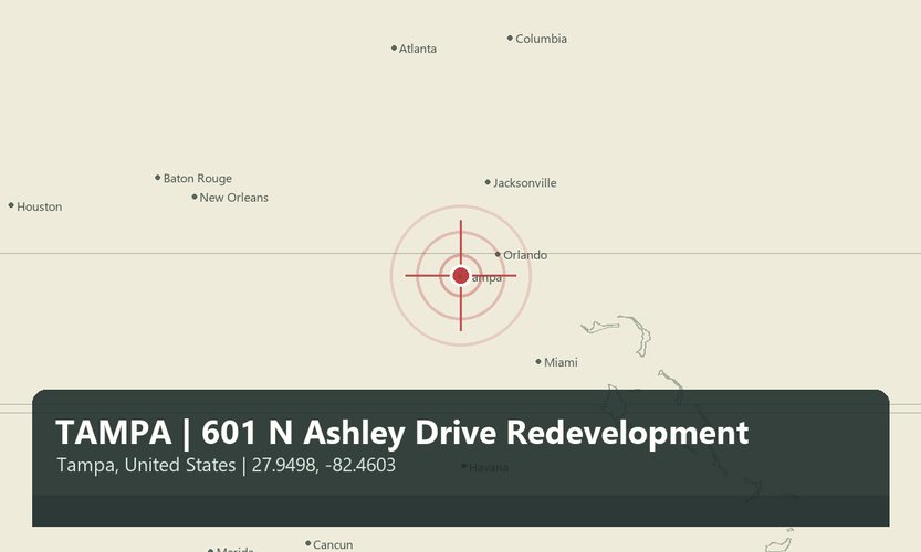 TAMPA | Neuentwicklung 601 N Ashley Drive