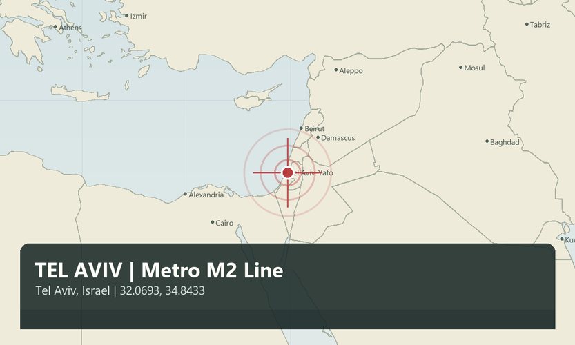 TEL AVIV | Metrolinie M2