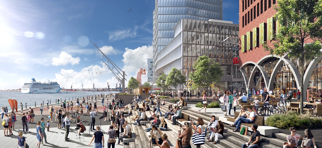 Westfield Hamburg-Überseequartier – Liman Bölgesinde Yeni Şehir Parçası